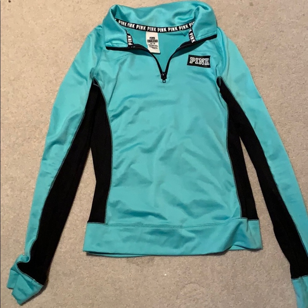 Mint green zip up